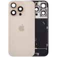 Apple iPhone 16 Pro Back Cover with Magnet Bazel incl NFC and Flash Flex - Desert Titanium Service Pack
