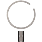 Apple iPhone 16 / 16 Plus / 17 Wireless NFC Magsafe Magnet OEM-Equivalent