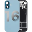 Apple iPhone 16 Back Cover with Magnet Bazel incl NFC and Flash Flex - Teal Pulled B