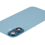 Apple iPhone 16 Back Cover with Magnet Bazel incl NFC and Flash Flex - Teal Pulled B