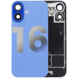 Apple iPhone 16 Back Cover with Magnet Bazel incl NFC and Flash Flex - Ultramarine Pulled B