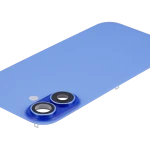 Apple iPhone 16 Back Cover with Magnet Bazel incl NFC and Flash Flex - Ultramarine Pulled B