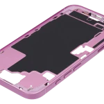 Apple iPhone 16 Middle Frame with Small Parts (No Charger Flex) - Pink Pulled A