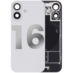 Apple iPhone 16 Back Cover with Magnet Bazel incl NFC and Flash Flex - White Pulled A