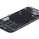 Apple iPhone 16 Back Cover with Magnet Bazel incl NFC and Flash Flex - White Pulled C