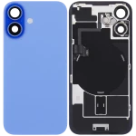 Apple iPhone 16 Back Cover with Magnet Bazel incl NFC and Flash Flex - Ultramarine Pulled C