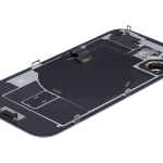 Apple iPhone 16 Back Cover with Magnet Bazel incl NFC and Flash Flex - Pink Pulled C