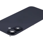 Apple iPhone 16 Back Cover with Magnet Bazel incl NFC and Flash Flex - Black Pulled C