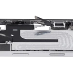 Apple iPhone 16 Middle Frame with Small Parts - White Pulled B
