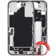 Apple iPhone 16 Middle Frame with Small Parts - White Pulled C