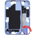 Apple iPhone 16 Middle Frame with Small Parts (No Charger Flex) - Ultramarine Pulled B