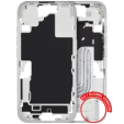 Apple iPhone 16 Middle Frame with Small Parts (No Charger Flex) - White Pulled B