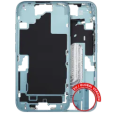 Apple iPhone 16 Middle Frame with Small Parts (No Charger Flex) - Teal Pulled C