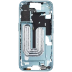 Apple iPhone 16 Middle Frame with Small Parts (No Charger Flex) - Teal Pulled C