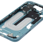 Apple iPhone 16 Middle Frame with Small Parts (No Charger Flex) - Teal Pulled C
