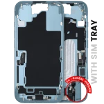 Apple iPhone 16 Middle Frame with Small Parts - Teal Pulled A