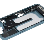 Apple iPhone 16 Middle Frame with Small Parts - Teal Pulled A