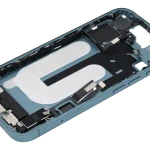 Apple iPhone 16 Middle Frame with Small Parts - Teal Pulled A
