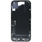 Apple iPhone 16 Middle Frame with Small Parts - Black Pulled B