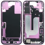 Apple iPhone 16 Middle Frame with Small Parts - Pink Pulled B