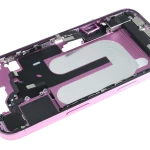 Apple iPhone 16 Middle Frame with Small Parts - Pink Pulled B