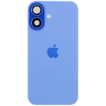 Apple iPhone 16 Back Cover with Magnet Bazel incl NFC and Flash Flex - Ultramarine Pulled A