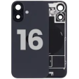 Apple iPhone 16 Back Cover with Magnet Bazel incl NFC and Flash Flex - Black Pulled A