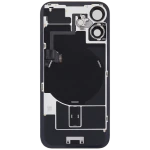 Apple iPhone 16 Back Cover with Magnet Bazel incl NFC and Flash Flex - Black Pulled A