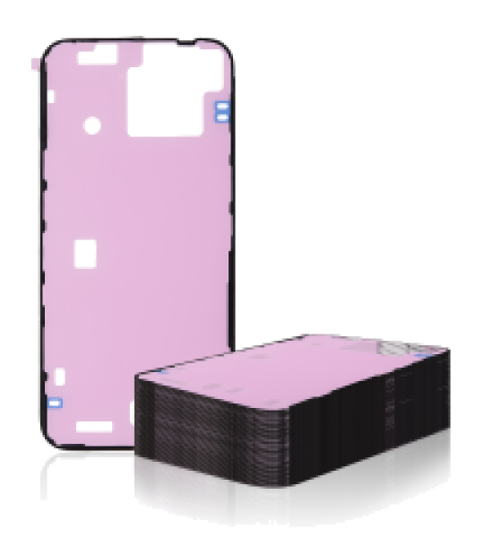 Waterproof Back Cover Adhesive Seal Compatible For iPhone 14 / iPhone 16e (Back) (50 Pack)