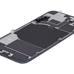 Apple iPhone 16e Back Cover with Magnet Bazel incl NFC and Flash Flex - Black Pulled C