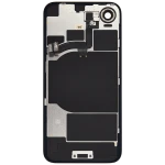 Apple iPhone 16e Back Cover with Magnet Bazel incl NFC and Flash Flex - White Pulled B