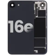 Apple iPhone 16e Back Cover with Magnet Bazel incl NFC and Flash Flex - Black Pulled B