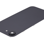 Apple iPhone 16e Back Cover with Magnet Bazel incl NFC and Flash Flex - Black Pulled B