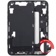 Apple iPhone 16e Middle Frame with Small Parts - Black Pulled A