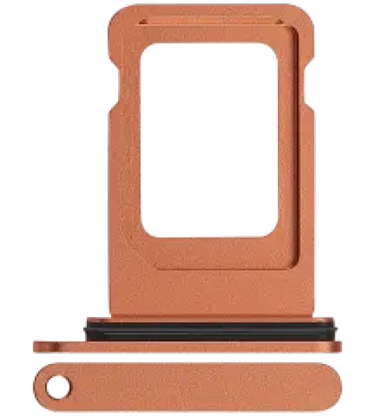 Apple iPhone 17 Pro / 17 Pro Max Sim Holder - Cosmic Orange OEM