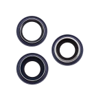 Apple iPhone 17 Pro Max / 17 Pro Back Camera Lens with Bracket & Bezel - Deep Blue OEM-Equivalent