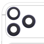 Apple iPhone 17 Pro Max / 17 Pro Back Camera Lens with Bracket & Bezel - Deep Blue OEM-Equivalent