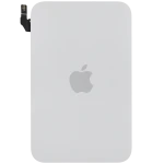 Apple iPhone 17 Pro Max Back Cover with Magnet Bazel incl NFC - Silver Pulled B