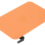 Apple iPhone 17 Pro Max Back Cover with Magnet Bazel incl NFC - Cosmic Orange Pulled B