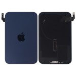 Apple iPhone 17 Pro Max Back Cover with Magnet Bazel incl NFC - Deep Blue Pulled B