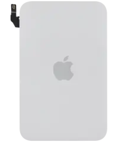 Apple iPhone 17 Pro Max Back Cover with Magnet Bazel incl NFC - Silver Pulled C
