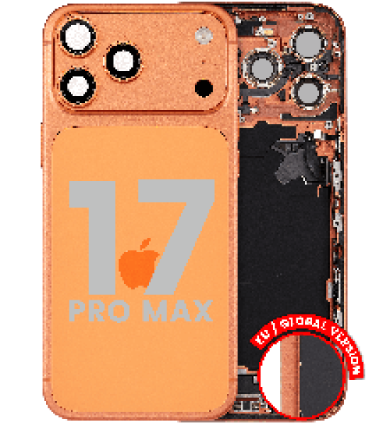 Apple iPhone 17 Pro Max Housing with Small Parts - Cosmic Orange Pulled B