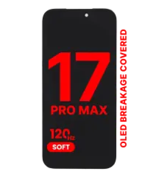 Apple iPhone 17 Pro Max Display Soft Oled (120Hz) Diagnosable