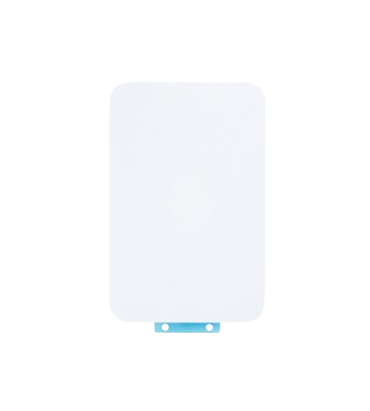 Apple iPhone 17 Pro Max Back Cover with Magnet Bazel incl NFC - Silver OEM-Equivalent