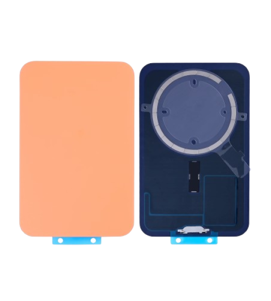 Apple iPhone 17 Pro Back Cover with Magnet Bezel (without NFC) - Orange OEM-Equivalent