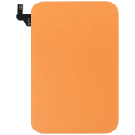Apple iPhone 17 Pro Back Cover with Magnet Bazel incl NFC - Cosmic Orange Pulled A