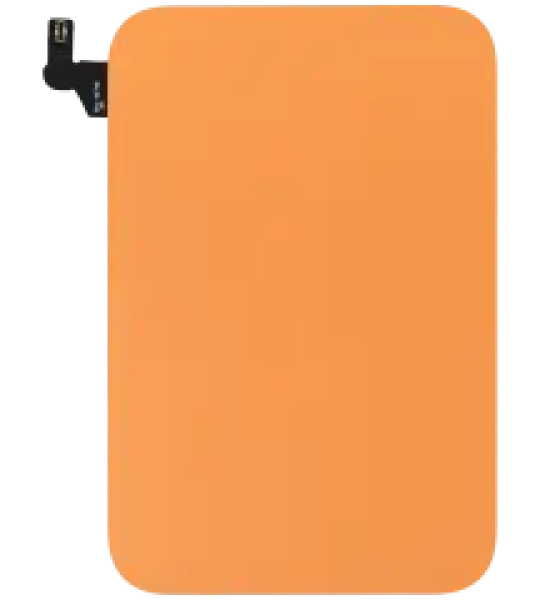 Apple iPhone 17 Pro Back Cover with Magnet Bazel incl NFC - Cosmic Orange Pulled A