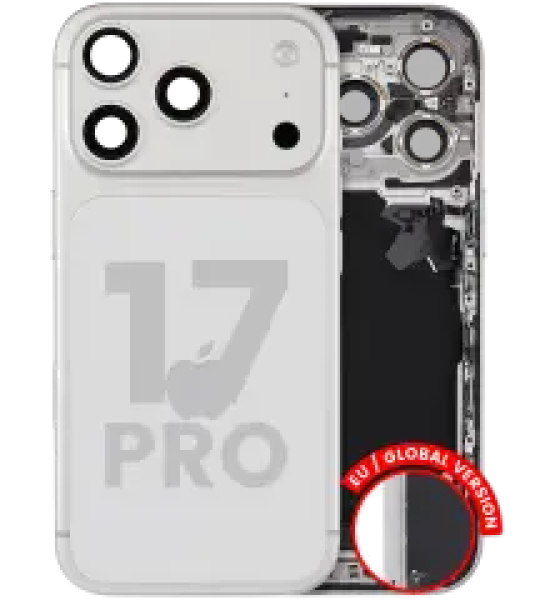 Apple iPhone 17 Pro Housing with Small Parts - Silver Pulled A