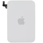 Apple iPhone 17 Pro Back Cover with Magnet Bazel incl NFC - Silver Pulled B