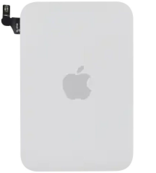 Apple iPhone 17 Pro Back Cover with Magnet Bazel incl NFC - Silver Pulled B